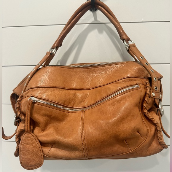 Authentic 2000s Furla “Farrah”  Leather‎ Satchel - Picture 1 of 16
